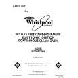 WHIRLPOOL SF336PESW6 Catálogo de piezas