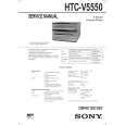 SONY HTCV5550 Manual de Servicio