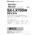 PIONEER SX-LX70SW/KUCXTW Manual de Servicio