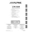 ALPINE CTM1503R Manual de Usuario