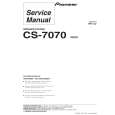 PIONEER CS-7070/SXTW/EW5 Manual de Servicio