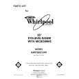 WHIRLPOOL RM978BXVN0 Catálogo de piezas