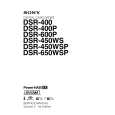 SONY DSR-450WSP VOLUME 2 Manual de Servicio