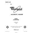 WHIRLPOOL LA6000XPW0 Catálogo de piezas