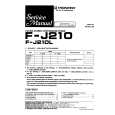 PIONEER F-J210L Manual de Servicio