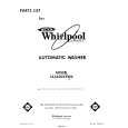 WHIRLPOOL LA5600XPW6 Catálogo de piezas