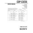 SONY CDPCX235 Manual de Servicio