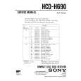 SONY HCDH701 Manual de Servicio