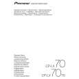 PIONEER CP-LX70TS/SXTW/EW5 Manual de Usuario