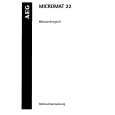 AEG MC22W Manual de Usuario