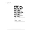 SONY DKDF-701 VOLUME 1 Manual de Servicio
