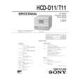 SONY HCDT11 Manual de Servicio