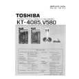 TOSHIBA KT-V580 Manual de Servicio