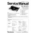 TECHNICS SLQL5 Manual de Servicio