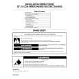 WHIRLPOOL CERS325TAW0 Manual de Instalación