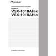 PIONEER VSX-1018AH-S/SFXJ Manual de Usuario