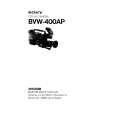 SONY BVW-400AP VOLUME 2 Manual de Servicio
