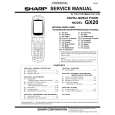 SHARP TQ-GX20D Manual de Servicio