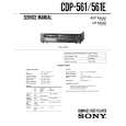 SONY CDP-561 Manual de Servicio