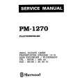 SHERWOOD PM-1270 Manual de Servicio