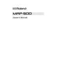 ROLAND MRP-500 Manual de Usuario