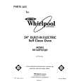 WHIRLPOOL RB160PXXW0 Catálogo de piezas