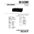 SONY XRC420RV Manual de Servicio