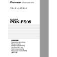 PIONEER PDK-FS05/WL5 Manual de Usuario