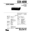 SONY CDX-4090 Manual de Servicio