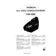 HITACHI VM-E53E Manual de Usuario