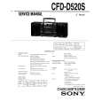 SONY CFD-D520S Manual de Servicio