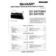 SHARP QT247YR Manual de Servicio