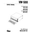 SONY VIW-5000 Manual de Servicio