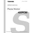 TOSHIBA 42DPC85 Manual de Servicio