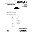 SONY TMRIF125R Manual de Servicio