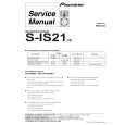 PIONEER S-IS21/XMD/EW Manual de Servicio