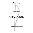 PIONEER VSX-D309/KUXJI Manual de Usuario