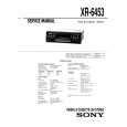 SONY XR-6453 Manual de Servicio
