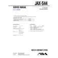 SONY JAXS44 Manual de Servicio