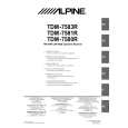 ALPINE TDM7580R Manual de Usuario