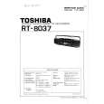 TOSHIBA RT-8037 Manual de Servicio