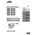JVC GR-D30EK Manual de Usuario