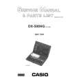 CASIO ZX-464 Manual de Servicio