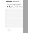 PIONEER VSX-D1011-G/NKXJI Manual de Usuario