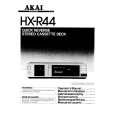 AKAI HX-R44 Manual de Usuario