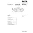 SANYO MCDZX710 Manual de Servicio