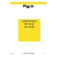 REX-ELECTROLUX RTI720AP Manual de Usuario