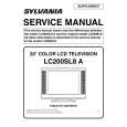 SYLVANIA LC200SL8A Manual de Servicio