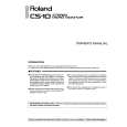 ROLAND CS-10 Manual de Usuario