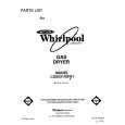 WHIRLPOOL LG5531XSW1 Catálogo de piezas
